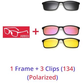 Ralferty Gafas De Sol Polarizadas Para Hombre Y Mujer 5 En 1 Con sunglasses 