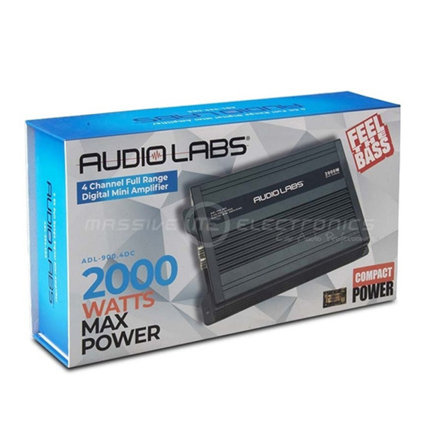 Amplificador De 4 Canales Audio Labs ADL-900.4DC Clase D