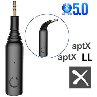 Adaptador Bluetooth flexible 5.0 2In1 y receptor APTX LL Conector auxi 