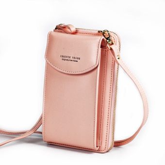 #black Mini Bolso pequeño de piel sintética para mujer bandolera para teléfono móvil 