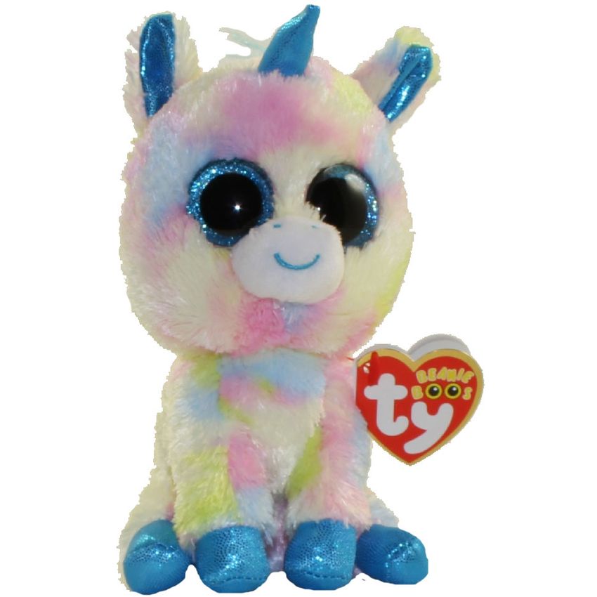 unicornio azul peluche
