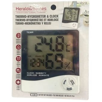 Medidor Temperatura Y Humedad Juego De 3 Termómetros E Higrómetros