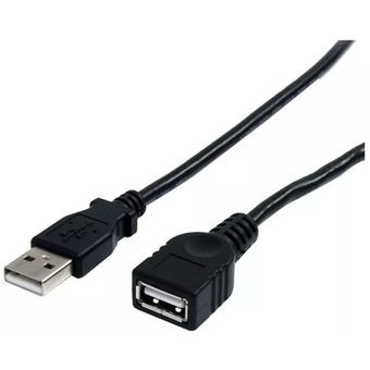 Cable De Extensión De Enchufe Plano Con 3 Puertos Usb Ultraf