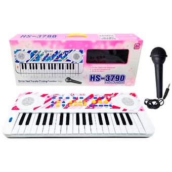 Piano Organeta Teclado Musical Bebes Niño Juguete Baterias DAYOSHOP