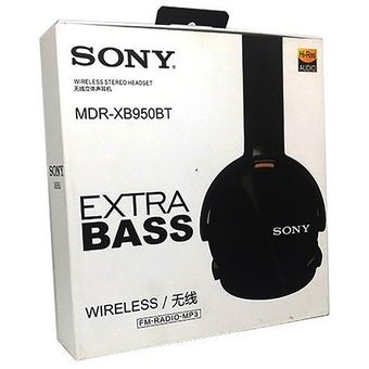 Generico Audifonos Diadema Sony 950 Bluetooth Negro Knasta