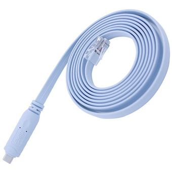 USB  USB tipo C para cable RJ45 a serie  RS232 de consola rollover cable 1.8Meters 
