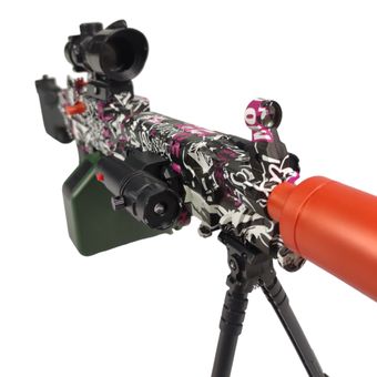 Pistola de Hidrogel con 500 bolitas de gel, bateria, mira optica, Moda de  Mujer