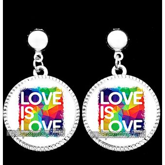 Pendientes Colgantes Femeninos De Vidrio De Arco Iris De De 