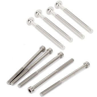 EITGZWAS 2020 5 uds 95mm de largo M6X90mm tornillos de cabeza hexagona 