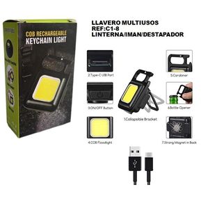 rayoner Linterna Led Recargable Alta Potencia Multiusos, Linternas