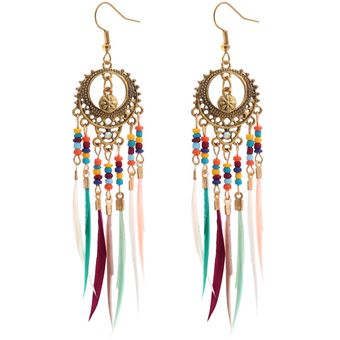 Pendientes Retro Étnicos Pendientes De Las Mujeres De Las De 