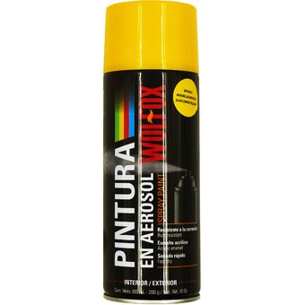 Pintura Spray Aerosol Lata Wolfox Amarillo Girasol 300ml | Linio Perú -  WO823HL0RS7TRLPE