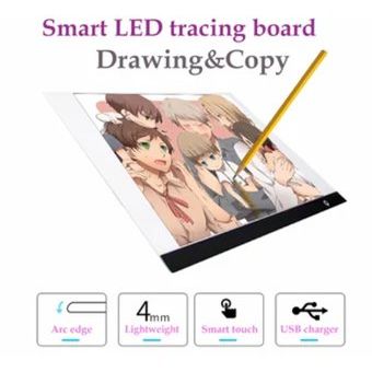 A3 Caja de luz LED Dibujo Tableta de rastreo Art Copyboard 