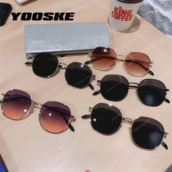 Yooske gafas de sol ovales retro Gafas de sol clásicasmujer 