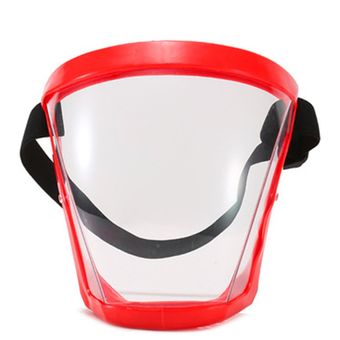 Máscara de la seguridad spray protector transparente de la pantalla Máscara Aislamiento Máscara de sombra 