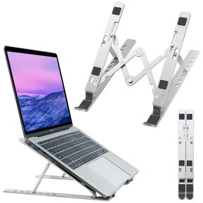 Base Soporte Laptop Aluminio Mac Macbook Tabletas Ajustable