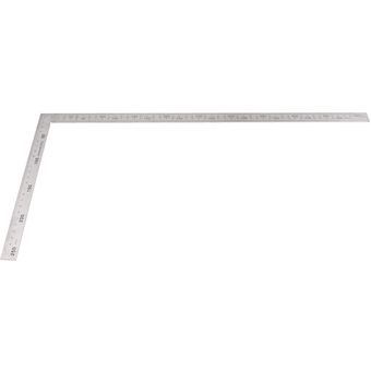 15x30cm  25x50cm 90 ° Regla cuadrada en ángulo en L de acero inoxidab 