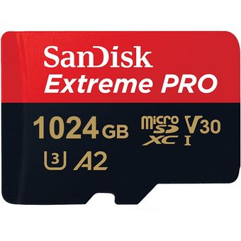 Sandisk - Tarjeta de Memoria SanDisk Micro SD Extreme Pro 1 TB