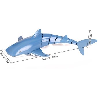Control remoto Simulación Tiburón Juguete 2.4G Control remoto Tiburón Barco de juguete 