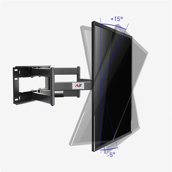 SOPORTE PARA TV DE 50'' A 90'' North Bayou NB-SP5 DOBLE BRAZO