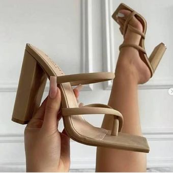 tacones altos sandalias zapatillas de lujo Sandalias de mujer 