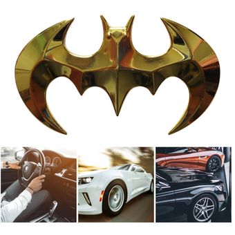 Etiqueta engomada del coche 3D Aleación Metal Diseño de Batman Emblema del  coche Insignia Calcomanía Logotipo | Linio Colombia - GE063HL08432VLCO