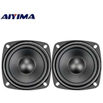 Altavoz portátil de audio Aiyima 2PCS 3 pulgadas 4 ohmios 15W completo 