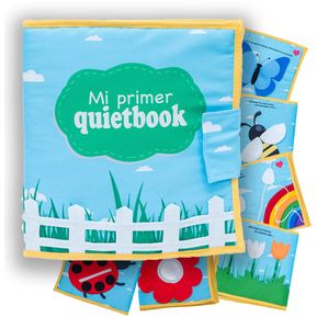 Libro Tela Niños mi primer Quietbook Just Imagine Actividades inicio