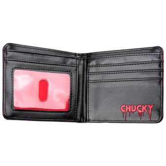 Película de Horror cartera Chucky estuche protector para tarjetas de crédito cartera plegable SAI 