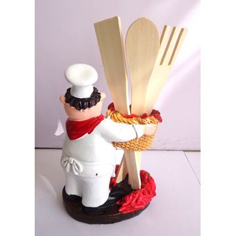 Chef cocinero decorativo para cucharones 17 cm Almalu 