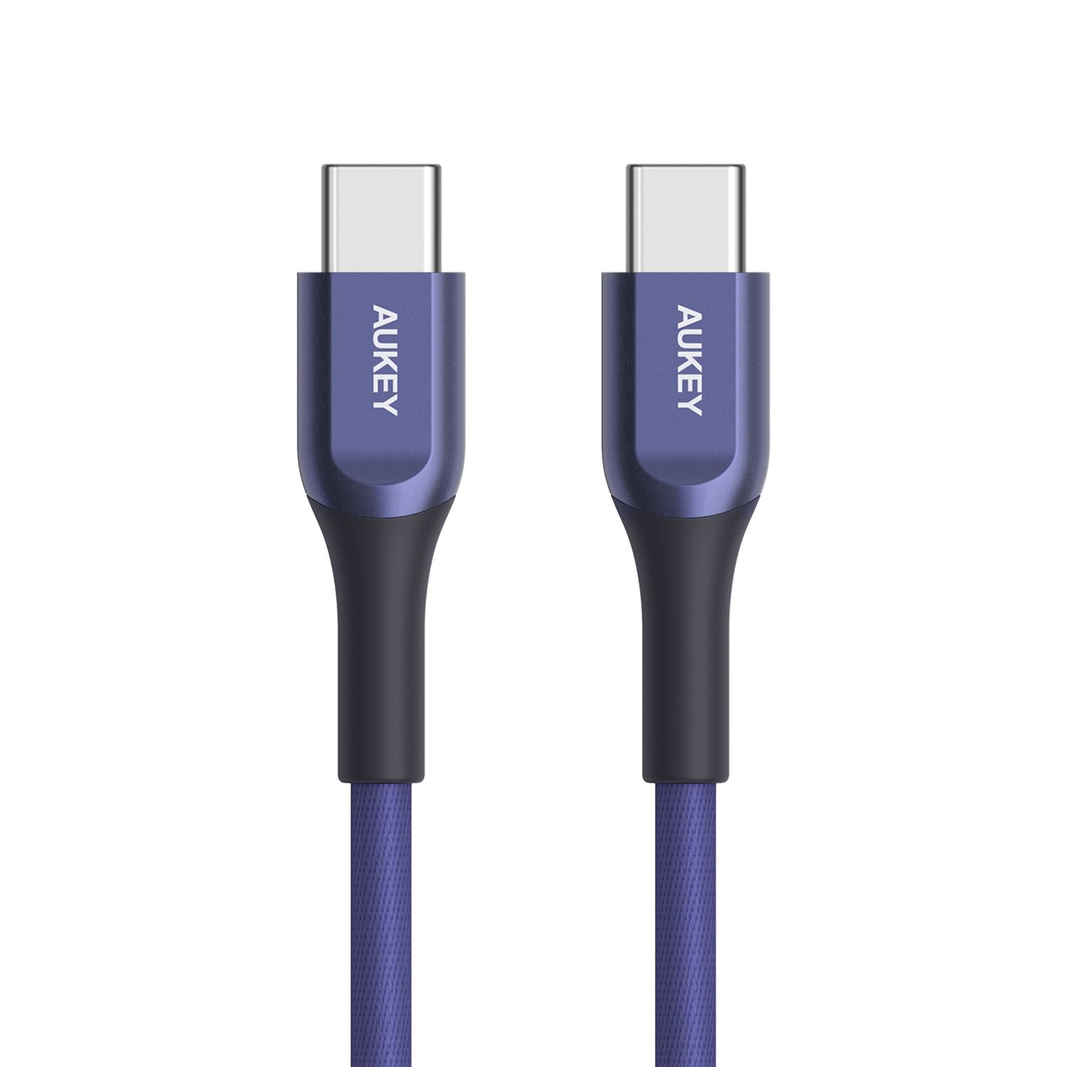 Cable Aukey Impulse Titan Kevlar USB-C a USB-C 1.2M Azul CB-AKC3
