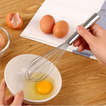 Portátil huevo batidor metálico compacto batidor de huevo 