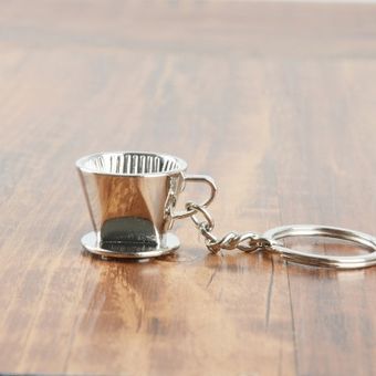 llavero de jarra Moka con mango de máqu Accesorios de café Espresso 