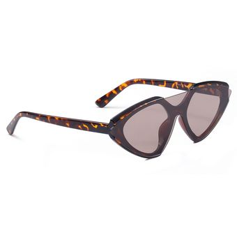 Peekaboo One Piece Lens gafas de sol retro leopardo gafasmujer 