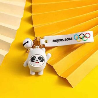 2022 Olimpiadas de invierno Mascota llavero Bing Dwen Dwen Wintympics Games 