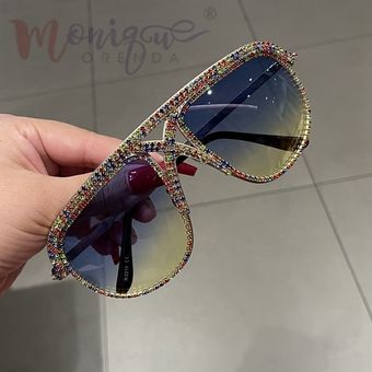Gafas de sol para mujeres de lujo gafas de sol de granmujer 