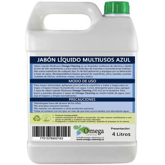 DETERGENTE LIQUIDO LAVADORA / GALON 4 LITROS