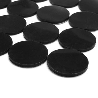 Nuevas 100 bases redondas de 25 mm bases de modelo silico antideslizantes negras para juegos de guerra 100 bases redondas de 25 mm 