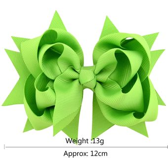 20 colores 1 piezas de Clips de pelo de alta calidad Grosgrain Goma de pelo con lazo para niños niñas Boutique hechos a mano nuevos accesorios para el pelo 722 