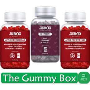 The Gummy Box Vitaminas Sidra De Manzana y Borojo