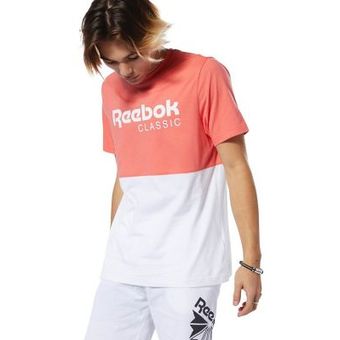 camisetas reebok hombre marron