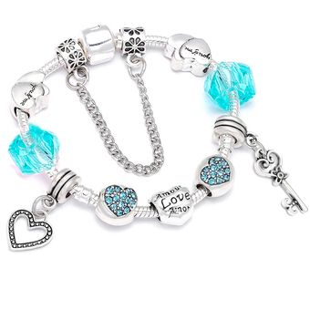 Joyería Llave Cristal Boutique Brazaletes Glamorosos Joyas A 