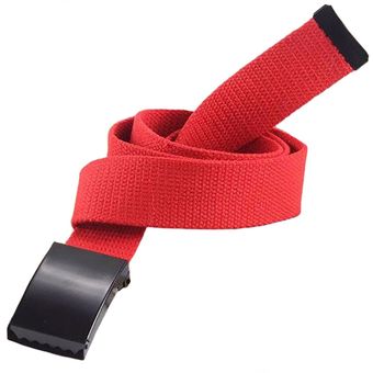 Nanaco 108cm Cintura Casual Para Hombres Cinturón De Lienzo 