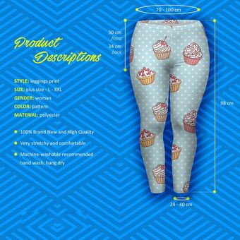 Las mujeres del patrón de impresión entrenamiento polainas tobillo de las mujeres de longitud Pantalones PatchworkB29 