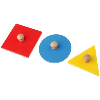 Juego educativo 2020 1 kit de juguete de madera Montessori Geometrie 