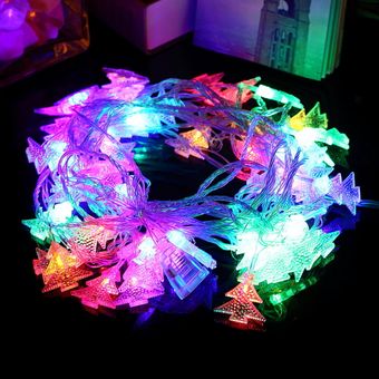 Luces de cadena de color dual de 10m de doble color para la decoración de la Navidad de la boda 110V-220V 