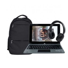 Combo Laptop Ghia Libero Elite Core i3 8GB 256GB GRIS + Mochila y Audífonos