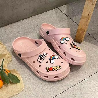 Zapatos de verano de sandalias de mujer de madera de sandalias 