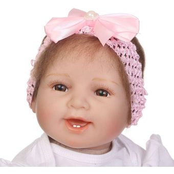 NPK Simulation Baby Reborn Doll Toy Silicona Realista Recién nacido pa 