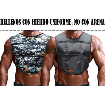 Chaleco con peso Total Gym unisex